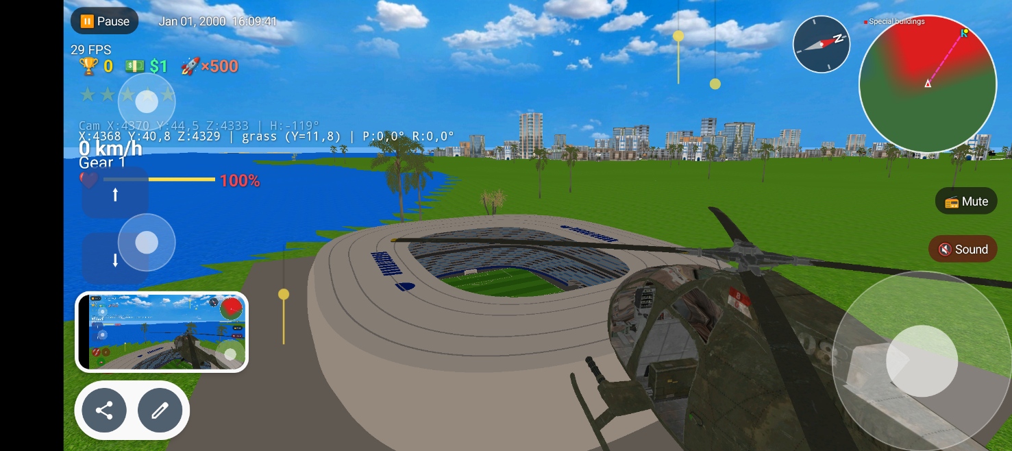 Wi!d game screenshot — Stadium